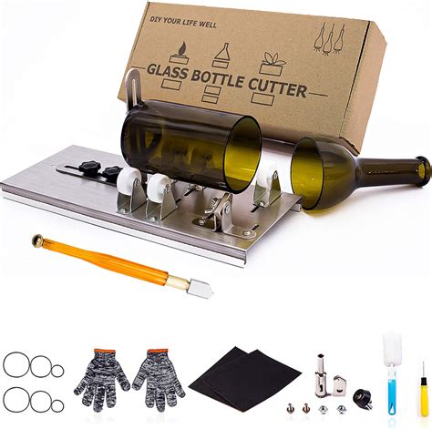 Diy Glass Bottle Cutter : Goolrc Glass Bottle Cutter For Round Square Oval Bottles And Bottle ...