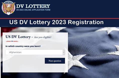 US DV Lottery 2023 Registration Online - DV-2023 Diversity Visa Program - Pay My Bill