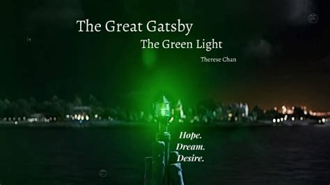 Green Light Symbol Great Gatsby