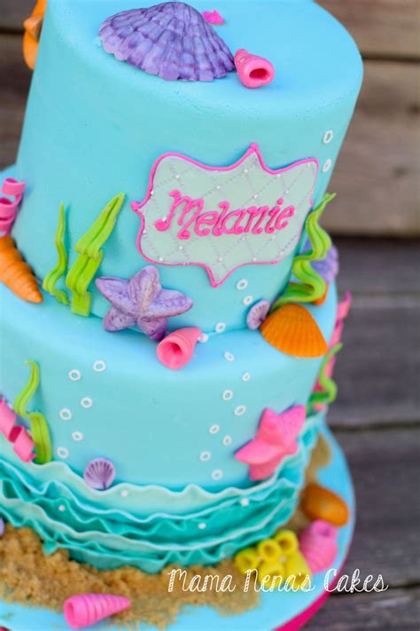 Under The Sea Mermaid Cake - CakeCentral.com