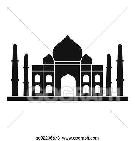 Taj Mahal Clipart Easy India clipart india digital art diwali graphics ...