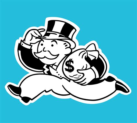 Monopoly Man Sticker - Etsy