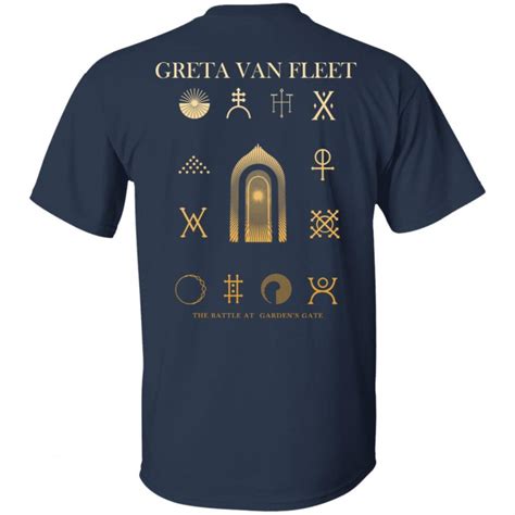 Greta Van Fleet Merch Symbol T-Shirt - Spoias