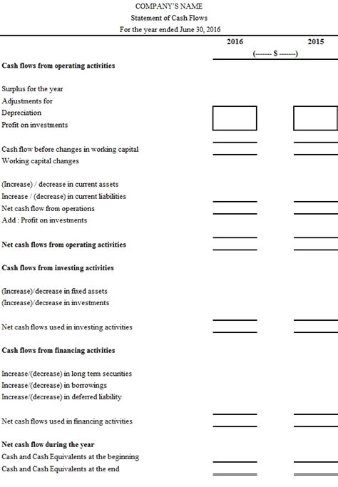 Cash Flow Statement | Definition | Format | Example | Analysis