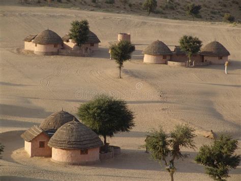 Desert Village, Rajasthan, India Stock Image - Image: 15070581