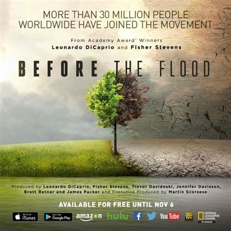 Film: Before the Flood | GEOG 430: Human Use of the Environment