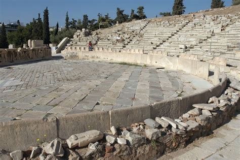 Theatre of Dionysus | Ancient, Greek, Ruins | Britannica