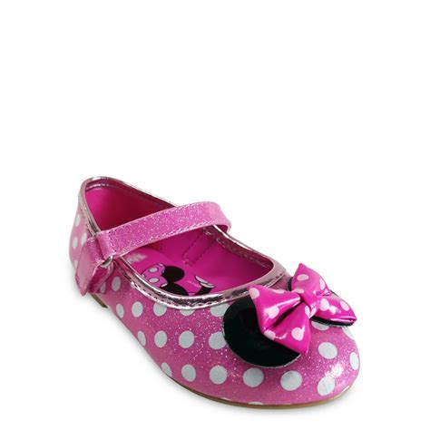 Minnie Mouse - Minnie Mouse Polka Dot Mary Jane Shoes (Toddler Girls) - Walmart.com - Walmart.com