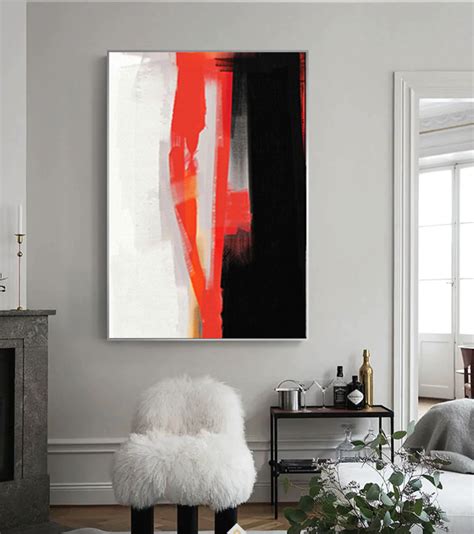 Red Haze | Most beautiful paintings, Geometric wall art, Beautiful paintings