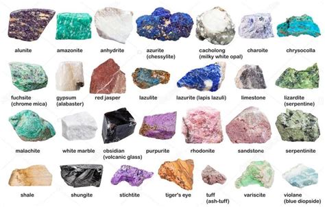 Image result for minerals photograpphs with name | Gems and minerals ...