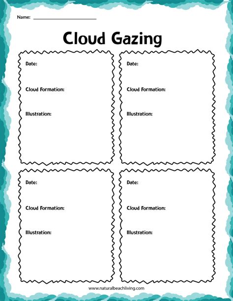 Clouds Activities for Kindergarten and Types of Clouds Activities ...