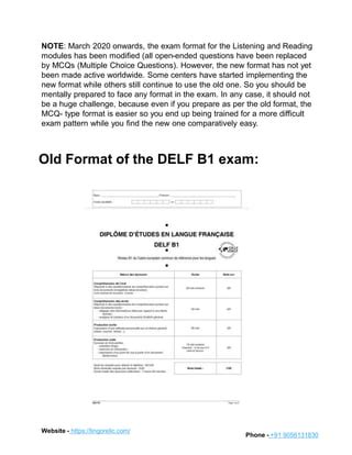 DELF B1 Exam Preparation Strategies.pdf