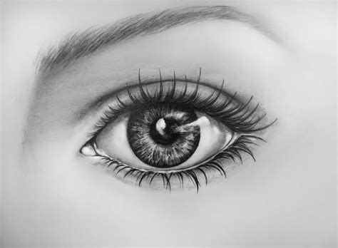 3d Eye Sketch at PaintingValley.com | Explore collection of 3d Eye Sketch