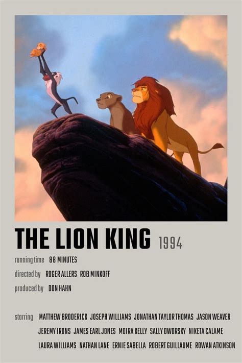 The Lion King in 2024 | Lion king cover, Lion king poster, Lion king movie