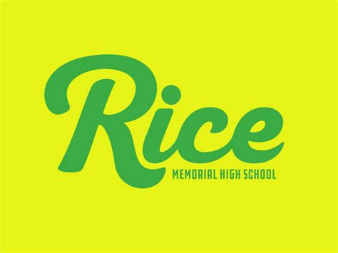 Rice High School Logo by Matt Douglas on Dribbble