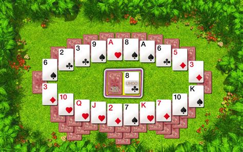 Summer Tri-Peaks Solitaire - Solitaire Games Online