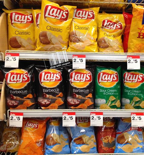 shop with coupon: Target :: Starting 2/28 - Lay's or Kettle Cooked Chips 7-8.5 oz. :: Only $1.50 ...