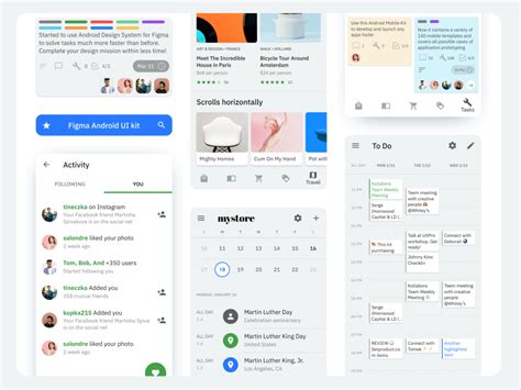 Android UI Kits for Figma | Figma Elements