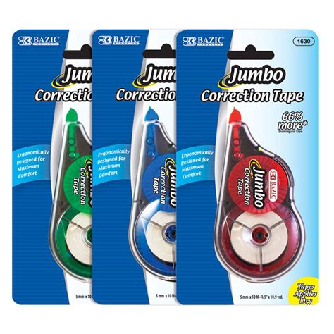 Jumbo Correction Tape, Bulk Correction Tape