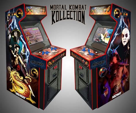 Mortal Kombat Collection Arcade Machine - Etsy