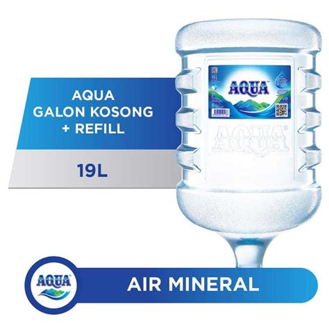 Harga Galon Kosong Aqua Asli Terbaru Update 2024