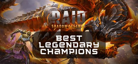 10 Best Legendary Champions in Raid Shadow Legends - OCG