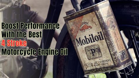 Boost Performance With the Best 4 Stroke Motorcycle Engine Oil - MOTOZMO