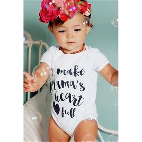 Cotton Baby Bodysuits For Boys Girls Clothes Bodysuit Infant Jumpsuit ...