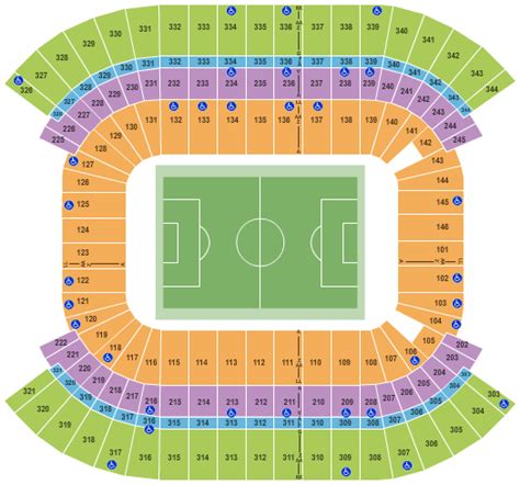 Nissan Stadium Seating Chart + Rows, Seat Numbers and Club Seats