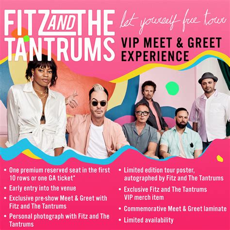 Charitybuzz: Meet Fitz and The Tantrums with 2 VIP Tickets to Their ...