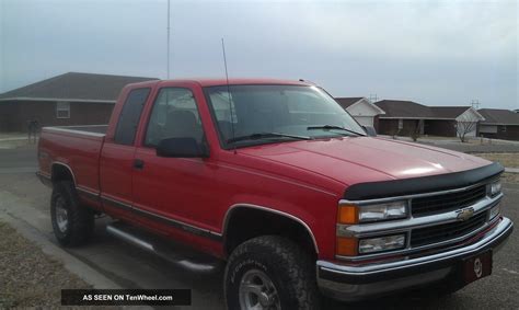 1996 Chevrolet K1500 Silverado Extended Cab Pickup 2 - Door 5. 7l