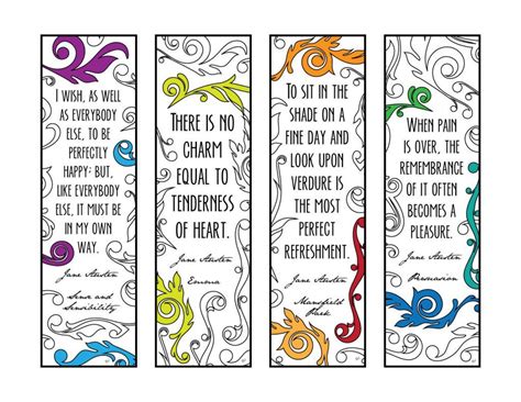 Inspirational Printable Bookmarks - Printable Templates