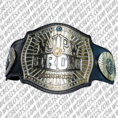 NJPW Championship Belt - Official Replica - 50% OFF