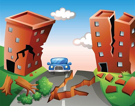 Earthquake Road Illustrations, Royalty-Free Vector Graphics & Clip Art ...