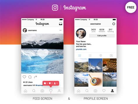 Check out these FREE Instagram Mockup Templates to download