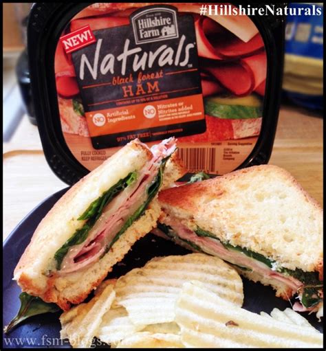 Hillshire Farm Grilled Naturals Black Forest Ham, Cheese and Spinach ...