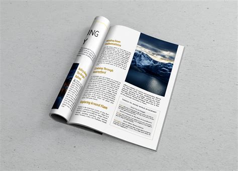 Travel Magazine Template :: Behance