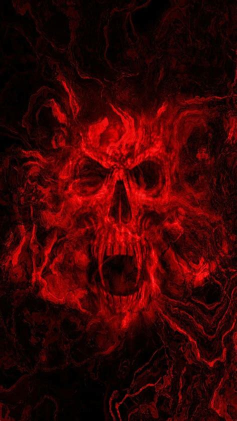 Red skull Red Skull, Skull Art, Skulls, Skull And Bones, Wallpaper Backgrounds, Cool Pictures ...