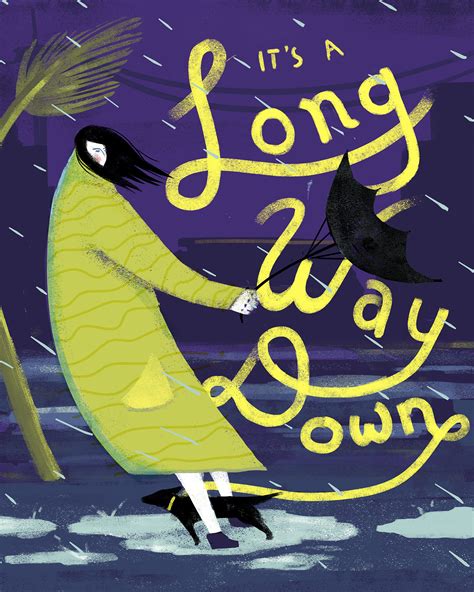 It's A Long Way Down on Behance