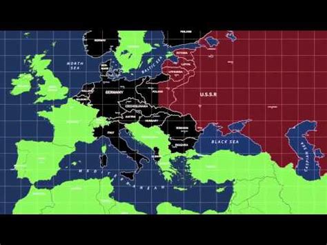 The Siege Of Leningrad Map Animation - YouTube