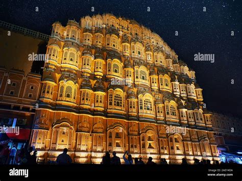 Hawa Mahal or Palace of Winds - medieval palace with 953 windows in ...