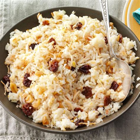 Jasmine Rice with Coconut & Cherries Recipe | Taste of Home