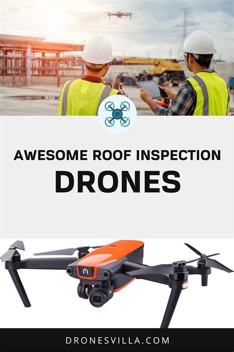 The Best Drones for Roof Inspections | Roof inspection, Drone, Unmanned aerial vehicle