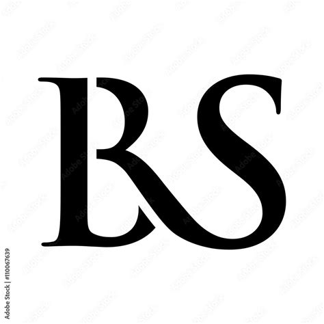 initial logo BRS Stock Vector | Adobe Stock