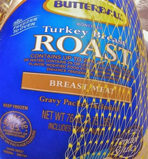 GrubPug: REVIEW / RECIPE - Butterball Turkey: 4.75 lb Boneless Roast ...