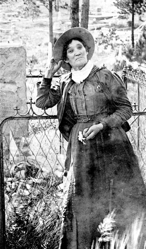 Calamity Jane Mugging at Wild Bill Hickok’s Grave, 1903 ~ Vintage Everyday