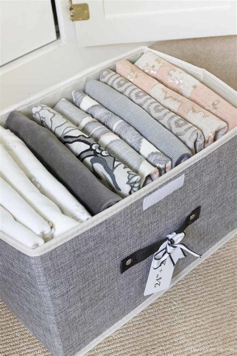 Pillow Storage: Organizing Tips! - Driven by Decor