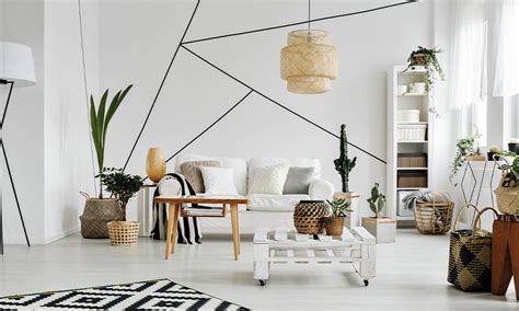 Geometric Wall Painting Ideas For Your Home | Design Cafe