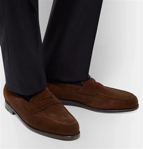 john lobb lopez suede - Google Search | Penny loafers, Dress shoes men ...