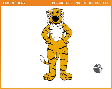 Missouri Tigers - Mascot Logo (2021) - College Sports Embroidery Logo ...